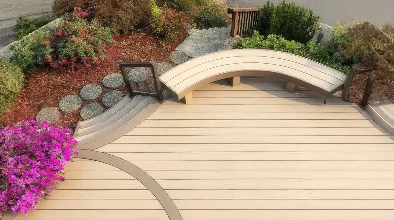 TimberTech composite deck installed on a Littleton, Colorado home