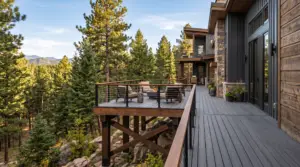 Jefferson County's Wildfire Resiliency Code affects decking, fire ratings, and substructure in WUI zones.